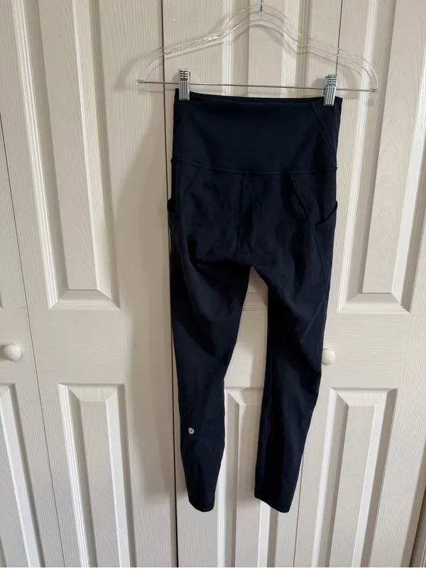 Lululemon Wunder Train High-Rise Tight with Pockets 28" True Navy Size 6 - Image 6