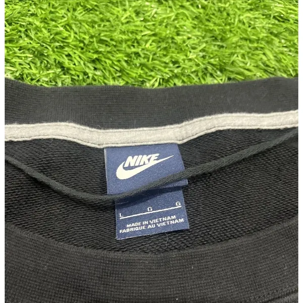 Nike Women's Just Do It Logo Sweatshirt Black Medium - Image 2
