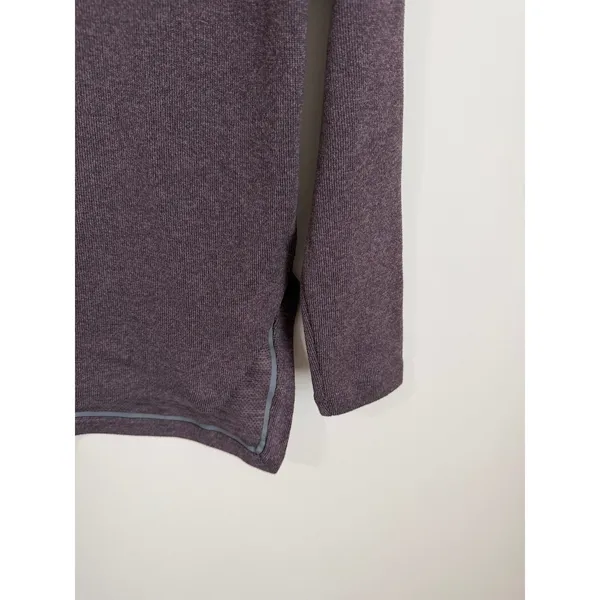 Arcteryx Laina Sweater Womens S Purple Funnel Neck Knit Pullover Top - Image 4