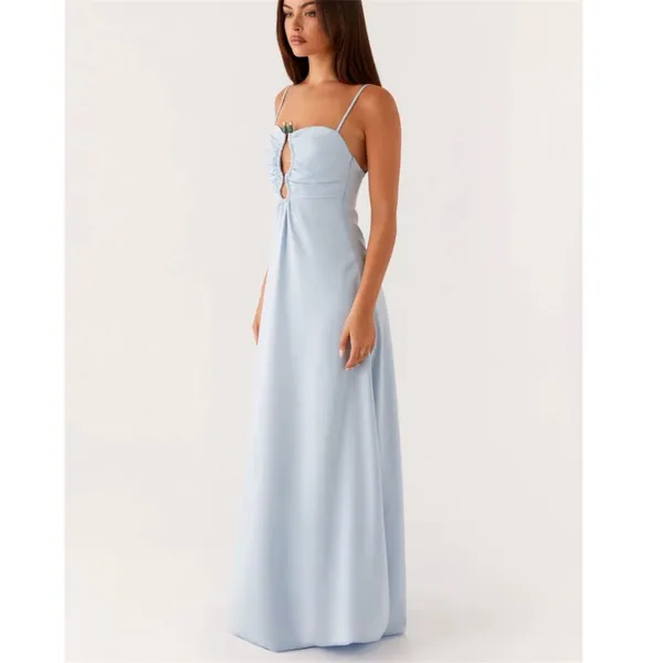 Peppermayo Zelda Maxi Dress - Blue - Image 2