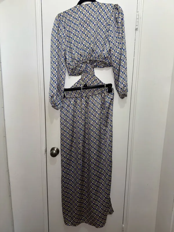 Eilsta by CSN women’s dress size L 100% Pol Silk - Image 6