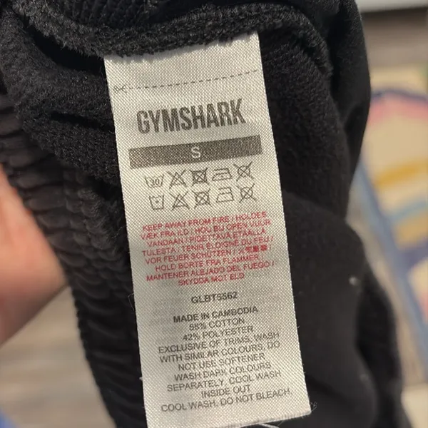 Gymshark X Whitney Simmons Black Jogger Small - Image 7