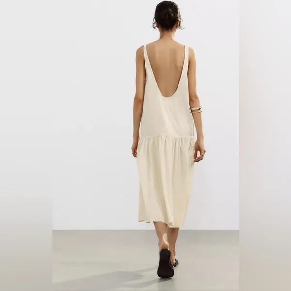 Zara ruched midi‎ dress 🔺 - Image 3