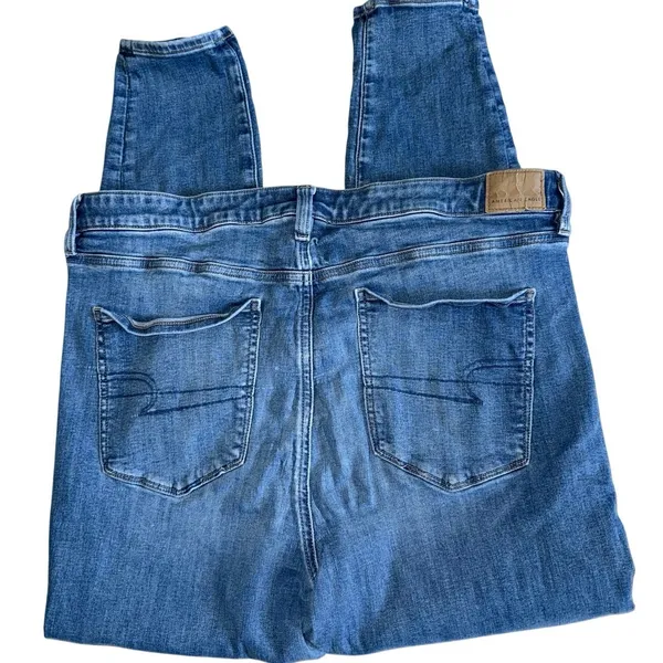 AE American Eagle Eagle outfitters super hi rise jegging Comfort Stretch size 18 - Image 5