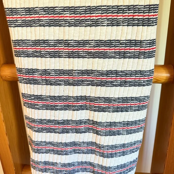 Madewell Short-Sleeve Mini Dress in Lawton Stripe XS Patriotic Nautical - Image 9
