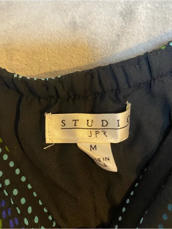 Studio‎ JPR Maxi mermaid core green Polka Dot size Medium Black - Image 2