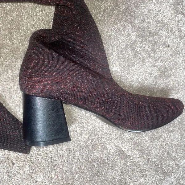 Nature Breeze Womans tall sparkle stretch boot size 10 - Image 12