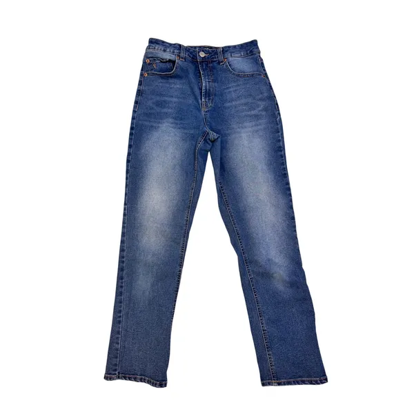 Frye Womens High Rise Straight Leg Jeans Medium Wash Blue Size 2/26 - Image 2