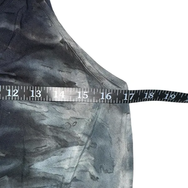 Young Fabulous & Broke Tie Dye Draped Gray Mini Dress MEDIUM - Image 6
