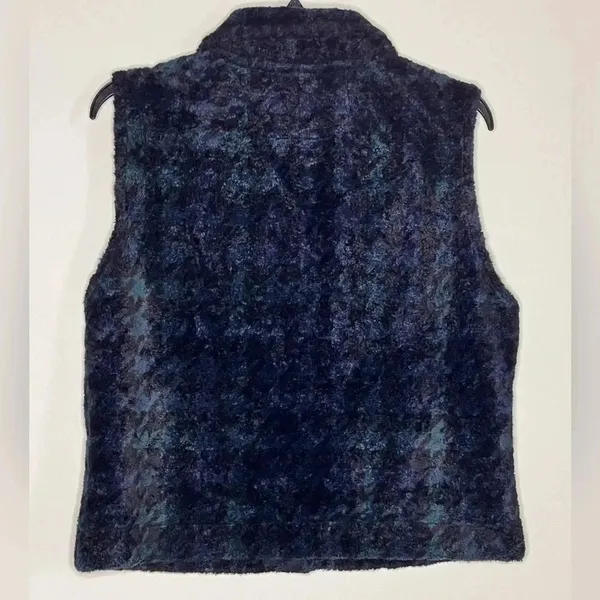 Country Clothing Co.Black and Blue Vest Size M, western clothing - Image 2