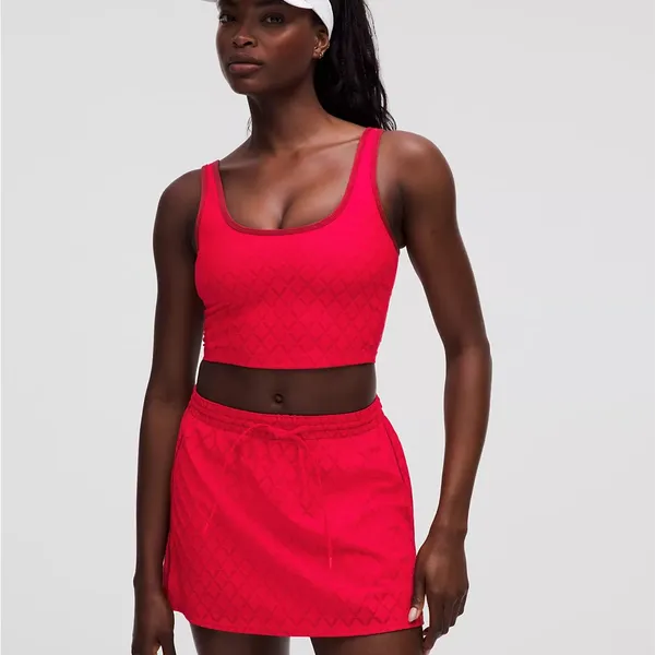 NWT LULULEMON - Textured Mesh Tennis Tank, B/C Cup - $68 - XL - Image 2