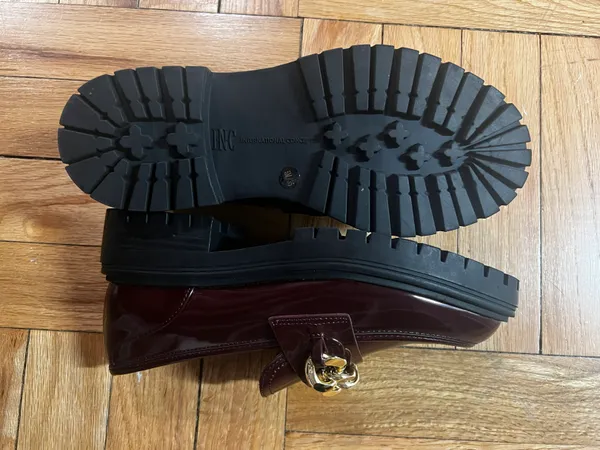 I.N.C. Dark Red Loafers - Image 3