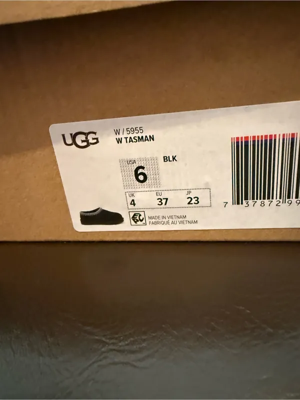 Ugg Tasman black brand new 6 - Image 2