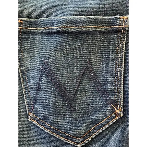 MOTHER The Looker Ankle Fray Home Movies Jeans women's size 24 - Image 7