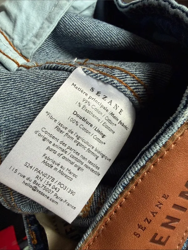 Sezane le crop jeans - Image 9