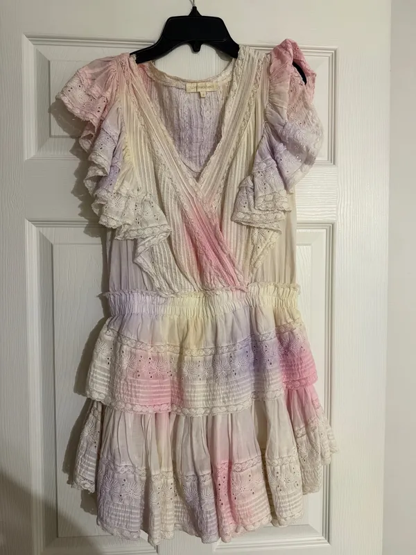 Love Shack Fancy Gwen Dress Tie-Dye - Image 2