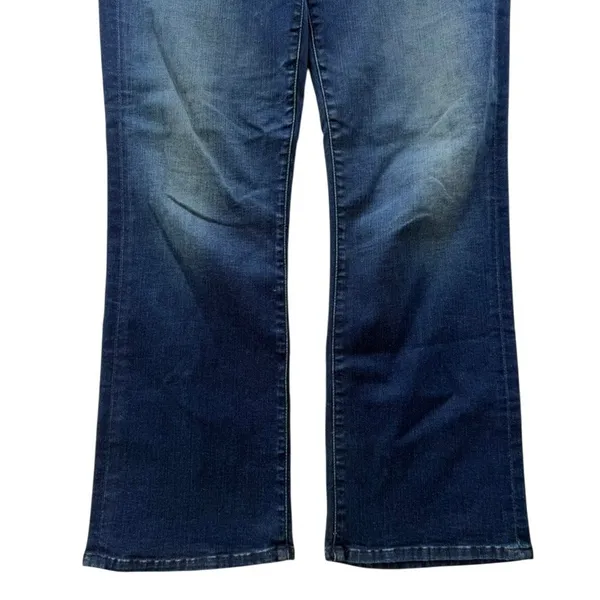 Mother Denim The Outsider Crop Fast Times Dark Blue Size 29 High Rise Bootcut - Image 7