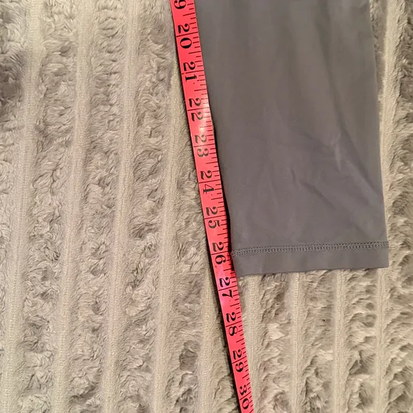 Unbranded Gray V-Crossover Waistband Leggings Yoga‎ Athletic Pants - Image 6