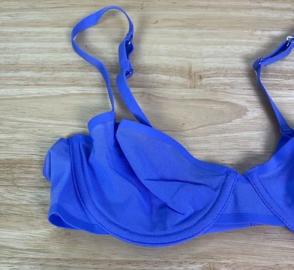 Smothez Balconette Mesh Bra Size 34B - Image 3