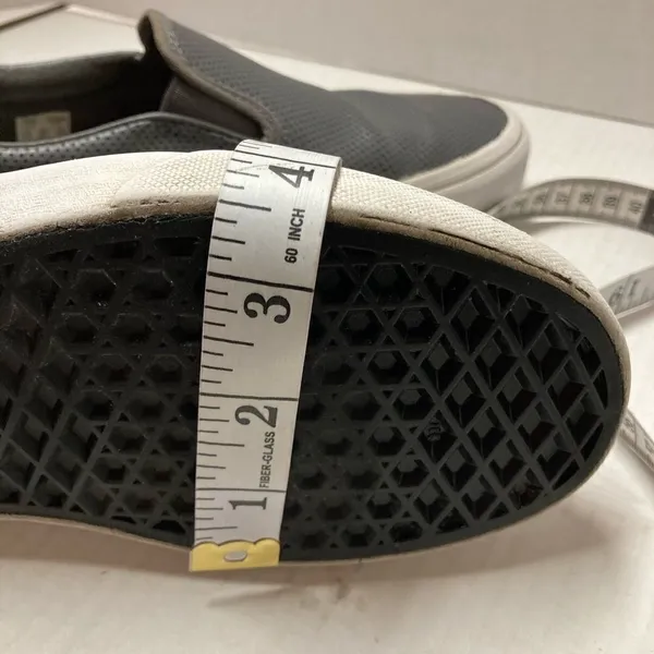 VANS, perforated leather off-the-wall shoes‎ - Image 7