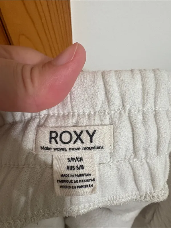 Roxy Size Small White High-Rise Summer Beach Shorts - Image 5