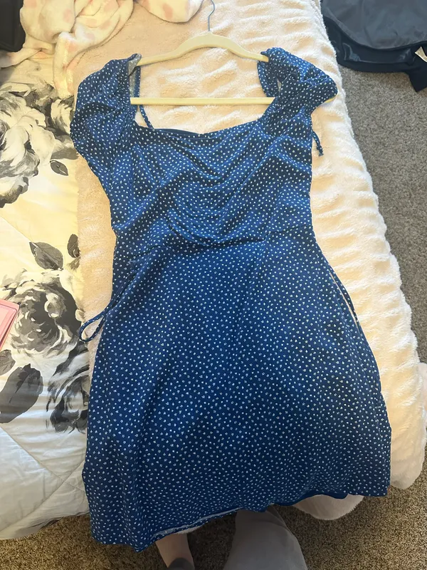LA Hearts Blue Dress - Image 2