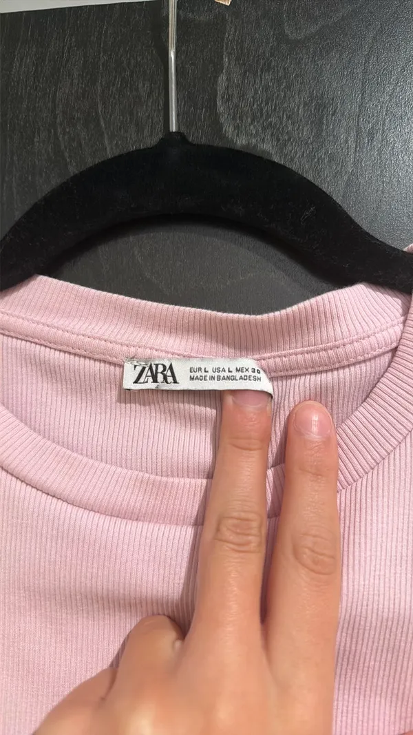 Pink ZARA Top - Image 2