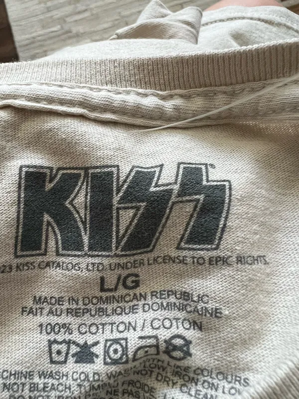Kiss graphic tshirt White Size L - Image 2