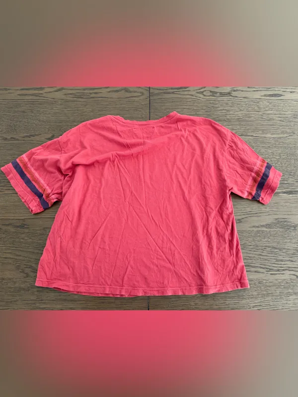 XiRENA Red Tee Shirt with Stripes Blue - Image 3