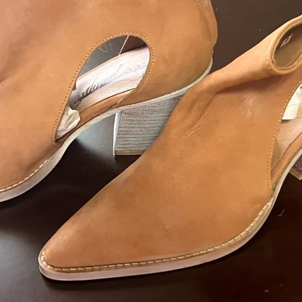 Free People Wilder booties, tan-Size (NWT 39.5 (9 1/2) - Image 8