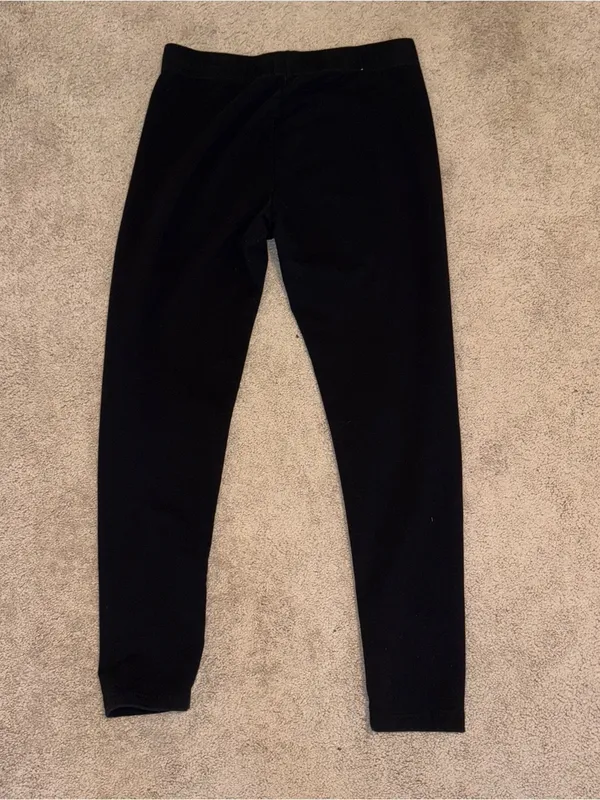 Aeropostale Black Women’s Slim Sweatpants Size: L - Image 3
