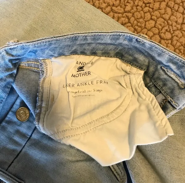 Mother The Looker Ankle Frey Jeans The Angel With No Wings - Image 6