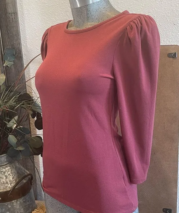 Express Puff Sleeve Top Size M - Image 2