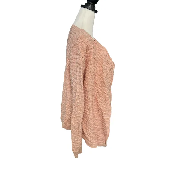 Ann Taylor Loft Pink Cardigan Size Small - Image 2