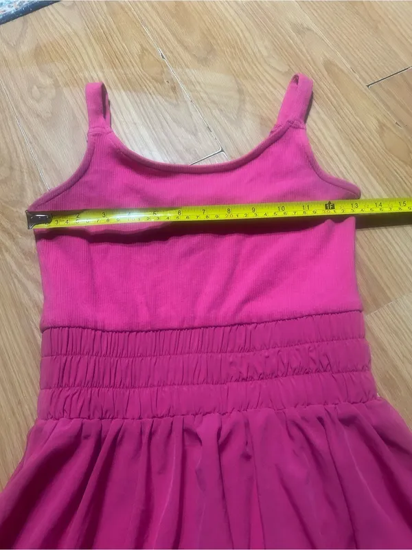 3/20 Size Small pink ladies athletic wear tennis dress(shorts) - Image 5