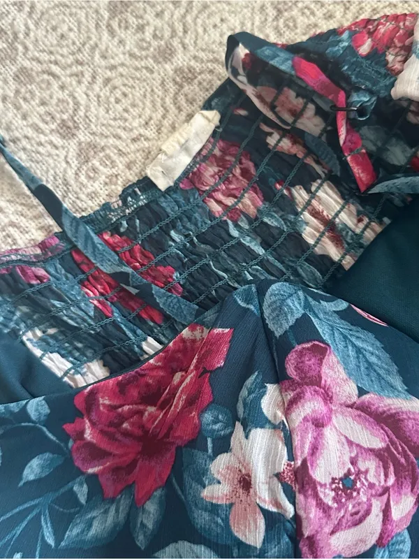 The General Good Stitch Fix Caitriona Tiered Floral Maxi Dress - Image 6