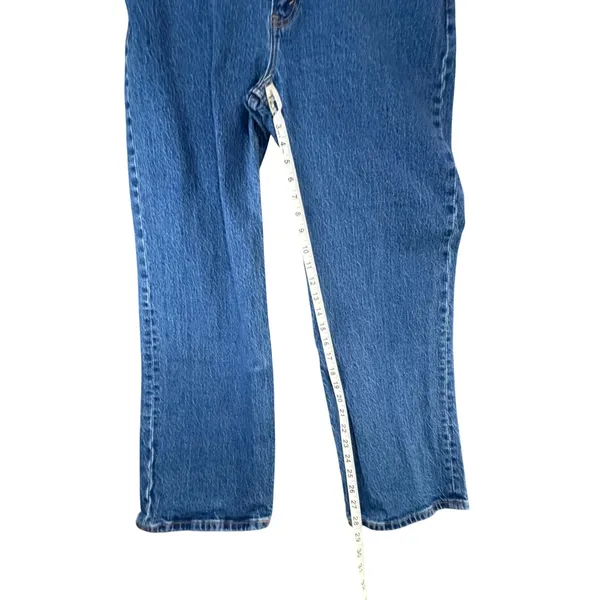 Abercrombie & Fitch The 90s Relaxed Jeans 31/12 SHORT Blue Classic Americana - Image 10