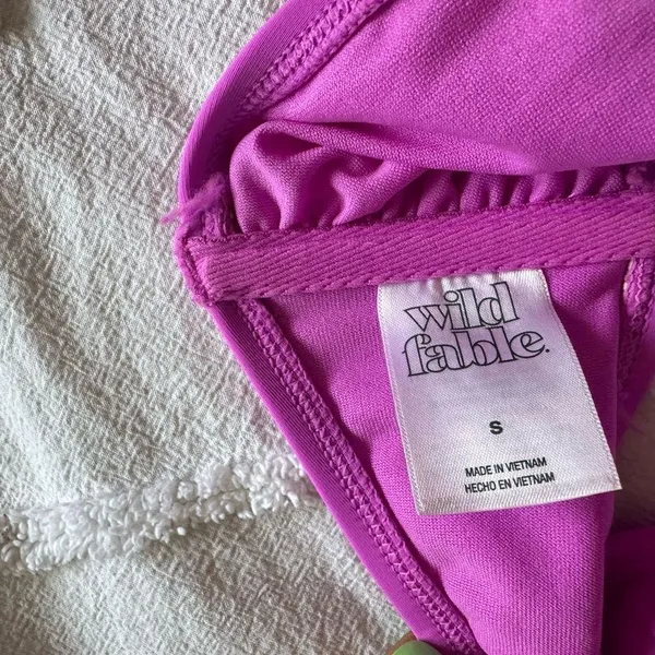 Wild Fable Vibrant Purple Bikini Set - Image 3