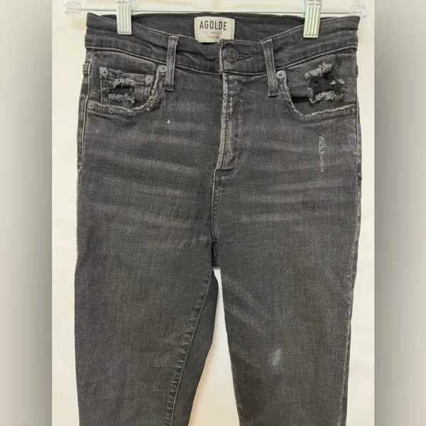 Agolde Sophie High-Rise‎ Skinny Crop Jeans Size 26 - Image 2