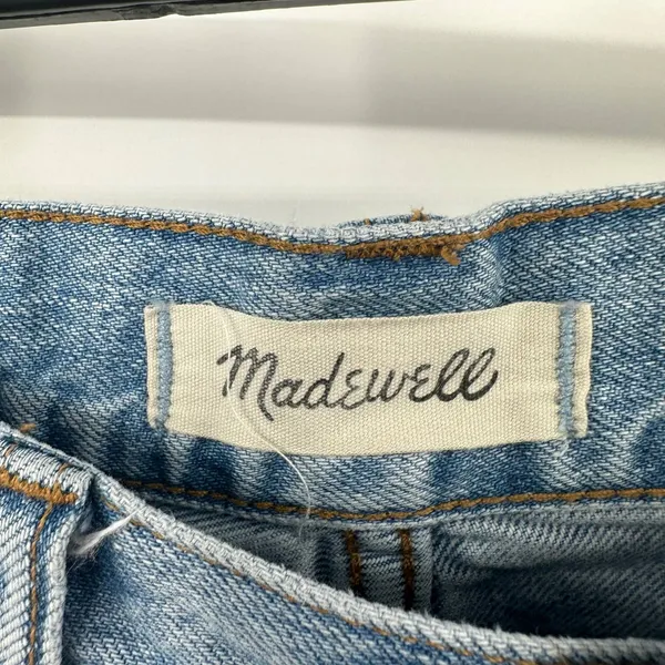 Madewell size 23 the perfect vintage‎ jean light wash 100% cotton blue jeans - Image 5