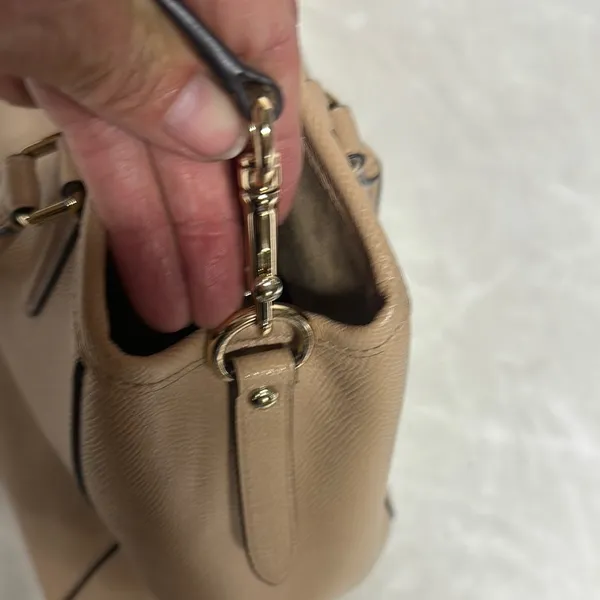 Coach Margot Carryall in Crossgrain Leather F57527 MSRP 395 - Image 16