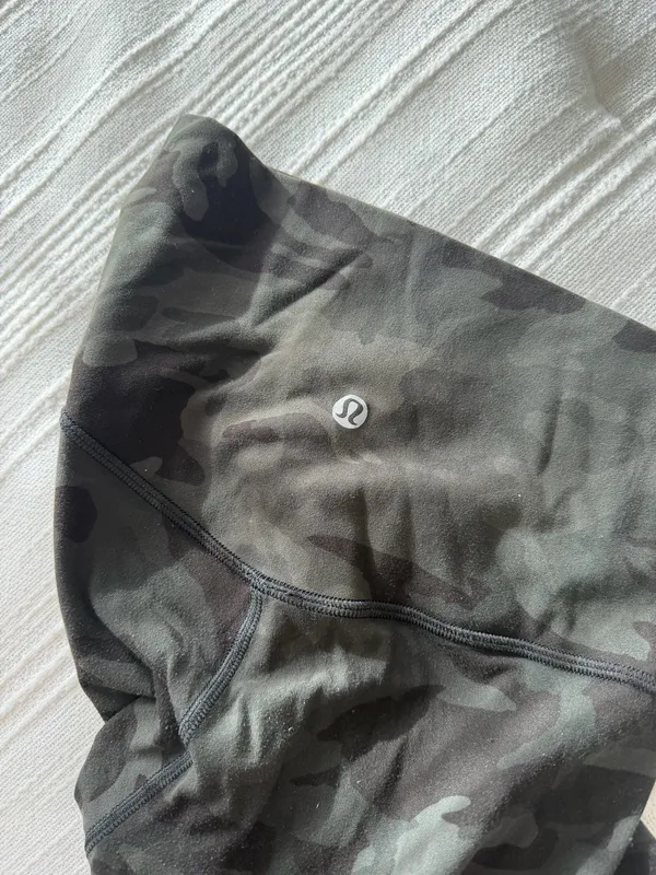 Green Camo Lululemon 25” Align Leggings - Image 2