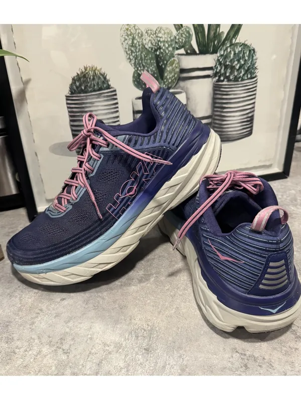 HOKA One One Bondi 6 Women's Size 10.5 B Walking/Running Shoes - Image 5