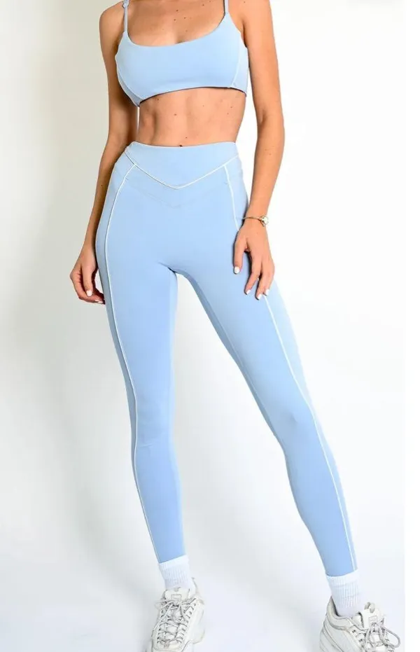 Yellow the Label Contour Leggings - Image 3