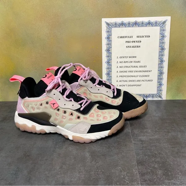 Jordan Delta 2 Light Arctic Pink Women's Basketball Shoes Size 12 - Image 2