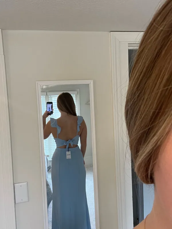 Showpo Blue Maxi Dress - Image 4