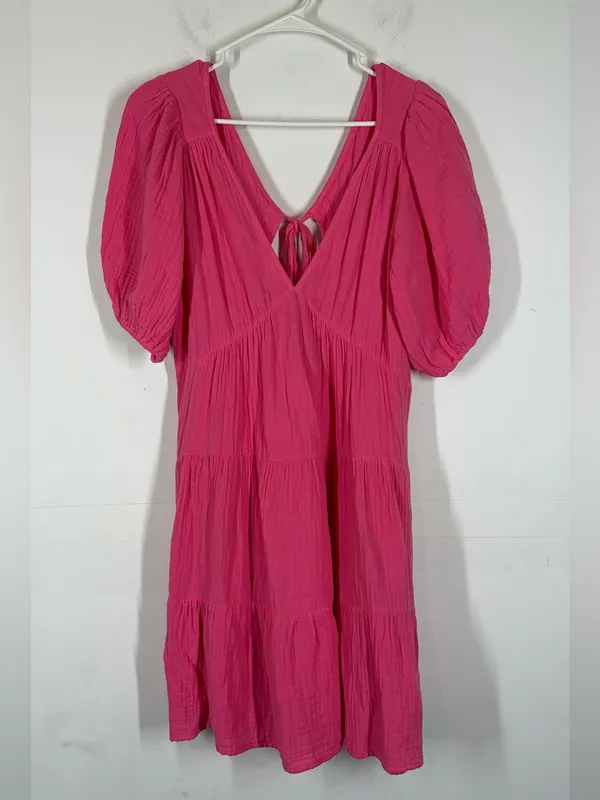 Xirena Nissa 100% Cotton Mini Dress Size Medium - Image 5