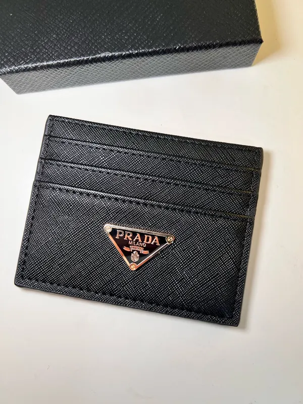 Prada Saffiano Card Holder - Image 2