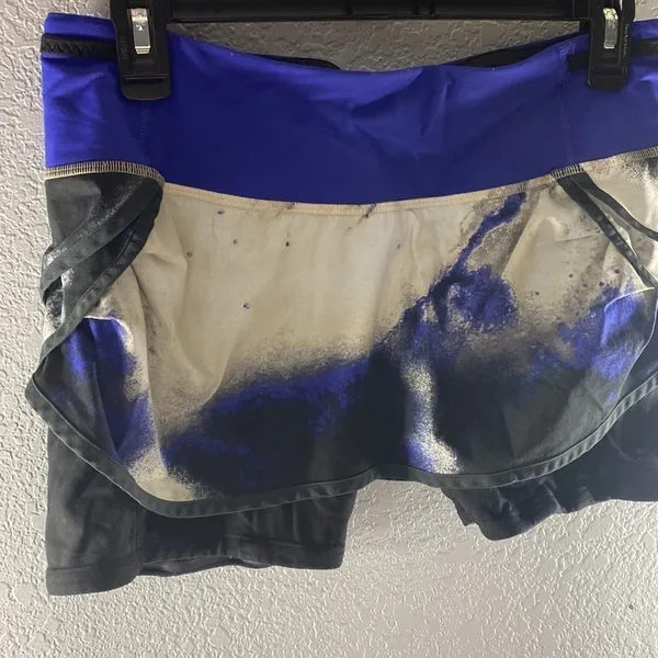 Lululemon Run Speed Squad Milky Way Multi Print Skirt - Image 5