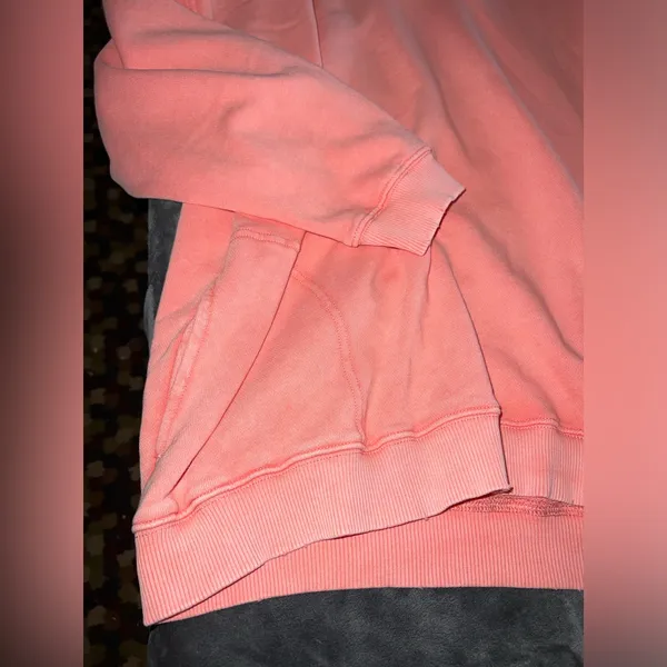 Aerie Happy Henley Everyday Polo Oversized Sweatshirt Size Medium - Image 11